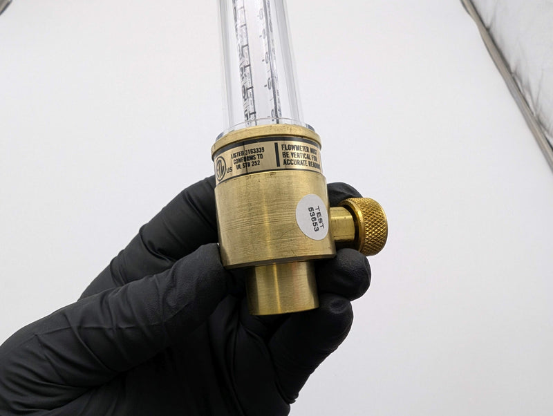 Victor 1000-0263 FM 157 Flow Meter Assembly for MIG & TIG 1/4" NPT 5/8"-18 RH