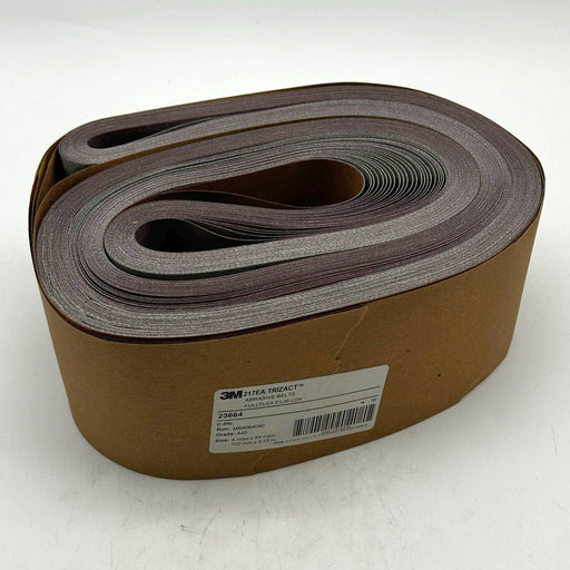 3M 217EA Trizact 23664 Cloth Belt A45 JE Grade 4in X 84in Fullflex AO 25pk 1