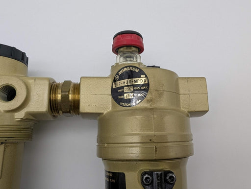 Norgren P4B-400-M3EA Inline Air Filter 3/4 Micro Fog-Lubricator Regulator Filter 2