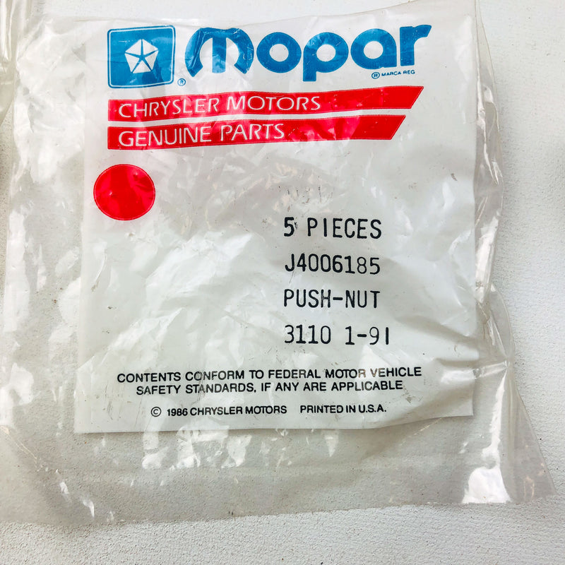 Mopar J4006185 Nut for Brakes OEM NOS 1981-86 Jeep Cherokee Comanche XJ 1ct 5