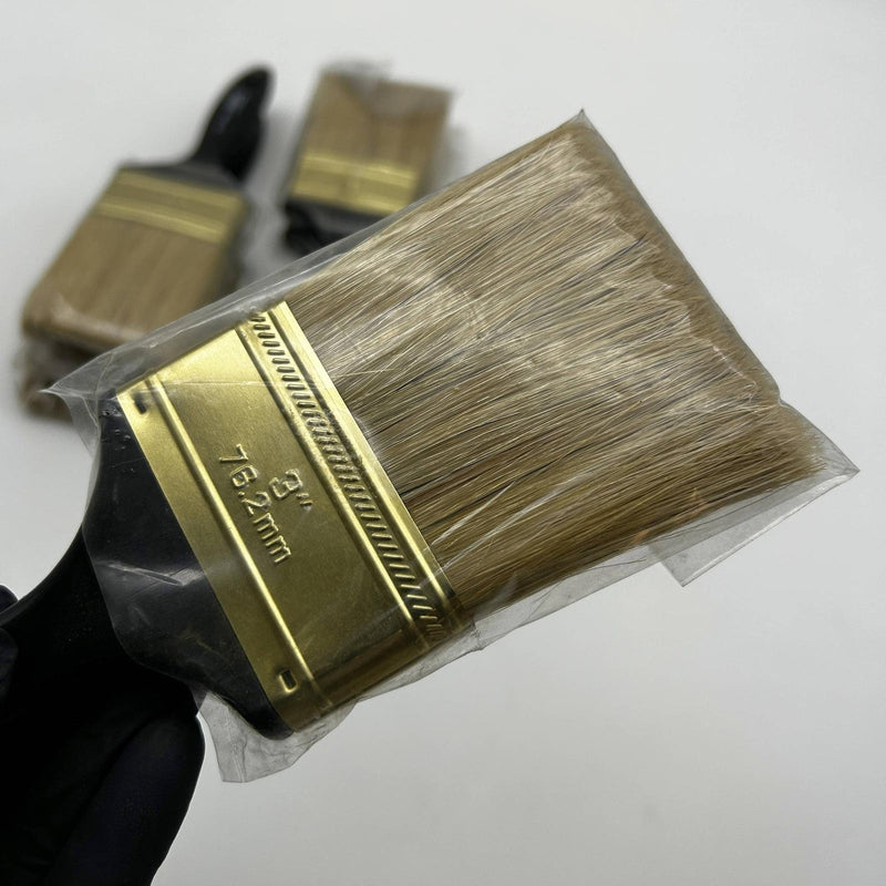 Osborn 70072 Varnish Brush 3in Wide 11/16in Thick 3in Trim White Bristle 8pk 5