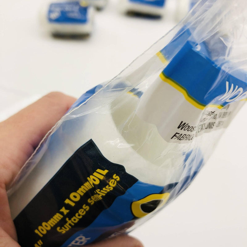 Wooster R205-4 Paint Roller Cover 4"x3/8" Nap Super Doo-Z Semi Smooth Lot of 12 5