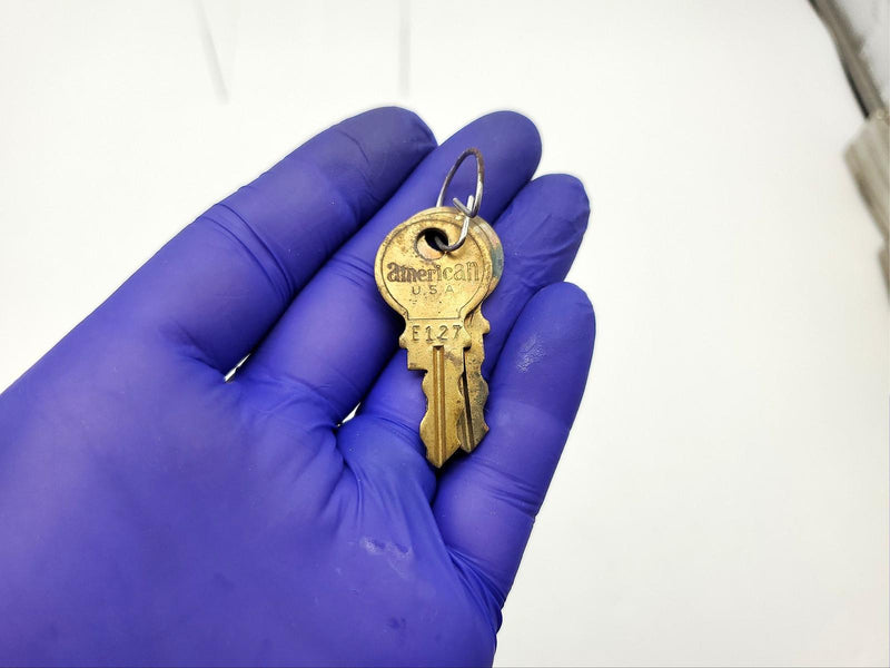 American 60 Series Padlock 3-1/8" L x .375" D Shackle 1-3/4" Brass Body USA Made 8