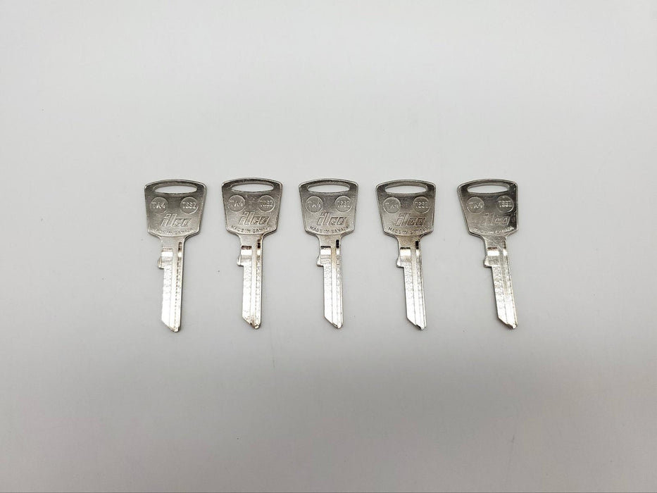 5x Ilco TA4 / T66Z Key Blanks For Toyota Nickel Plated 3