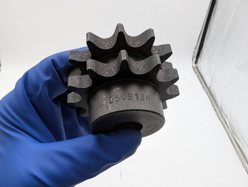 Martin D50B12H Double Roller Chain Sprocket 5/8" Bore 17 Teeth 5/8" Pitch 3