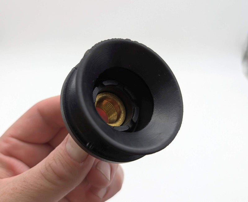 Destaco CPI-20AC-B-60 2" Round Bellows Vacuum Cup 3/8" NPT 60 Durometer 1