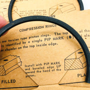 Jeep 919194 Piston Rings Standard New Old Stock NOS BC1602 Std Open 6