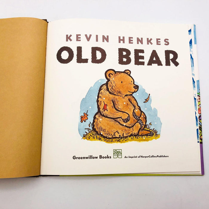 Old Bear Hardcover Kevin Henkes 2008 1st Edition/1st Print Winter Sleep Dreams 8