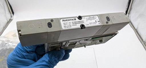 Aventics 051BB4Z2MN00061 Double Solenoid Valve 5x 1/8" NPT Ports 4 Way 24 VDC 1