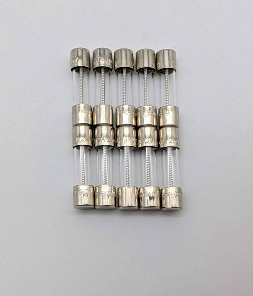 Bussmann GMD-2-R Fuses 2A 250V Glass Slow Blow Pack of 10 1