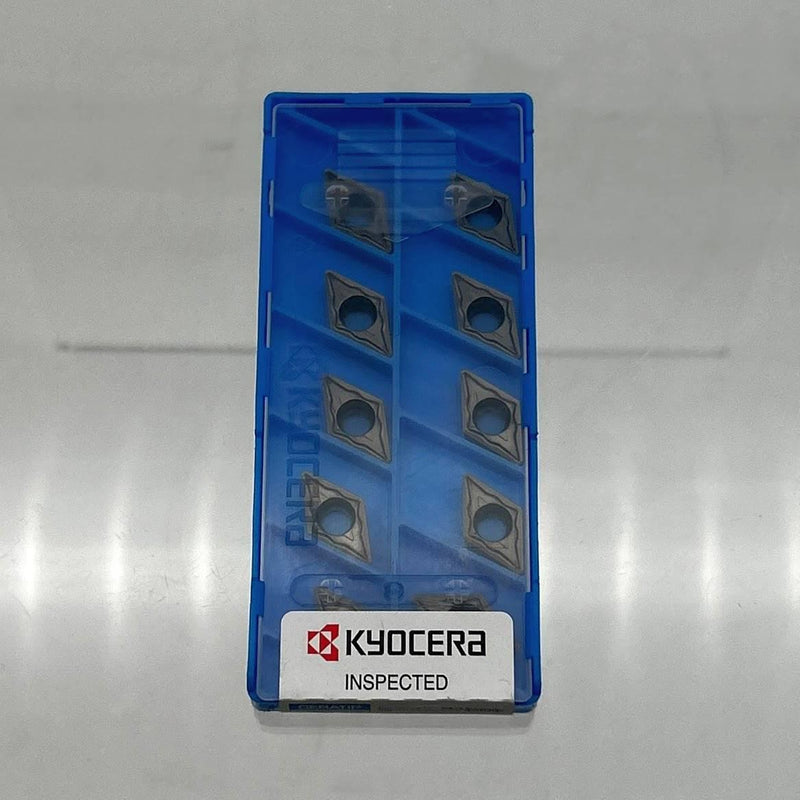 Kyocera DCMT3252XQ PV7025 Turning Insert Cermet DCMT11T308XQ TJM03547 10pk 1