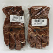 MCR Safety MU3624KM Driver Glove Medium Goat Grn Dbl Palm Lined Wing Thumb 2 Prs 1