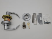 Dorma Door Lever Entry Lock 2-3/4" Backset Satin Chrome RH CL853D Commercial 4