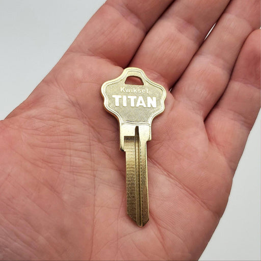 2x Kwikset Titan Key Blanks KW10 Keyway 21-08260 6 Pin OEM Original 1