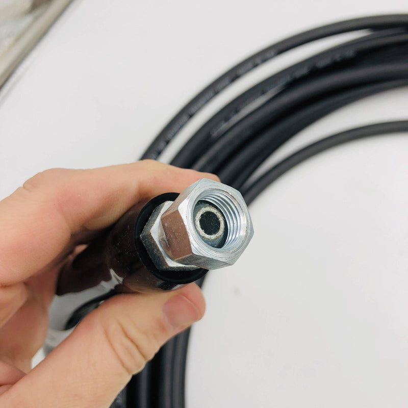 Cycan QUA01125 Spray Adhesive Hose 50 Ft 1/4" JIC and 1/4" Female Up to 500PSI 7