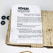 Kohler 24755158S Gasket Set Kit OEM NOS Replaces 24755158 Incomplete 3