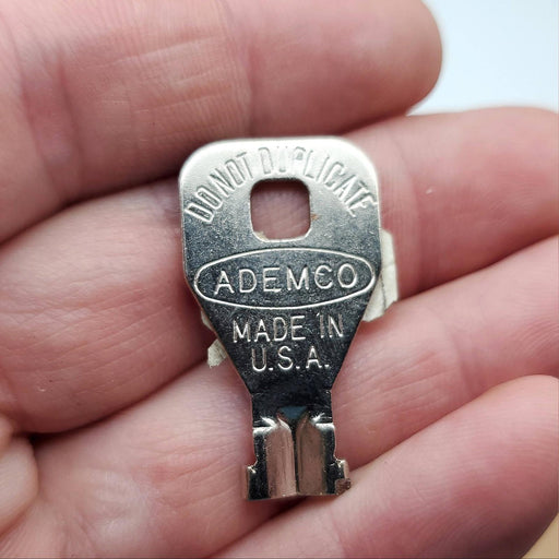 Ademco Keyswitch Key 507-197 Formed Key High Security USA Made NOS 1