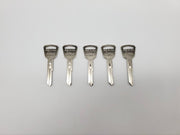 5x Ilco TA6 Key Blanks For Vintage Toyota Vehicles Nickel Plated NOS 3