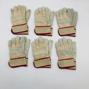 WestChester 5000 Leather Gloves Small Slct Grain Cowhide Rubberized Cuff 6 Pairs 6