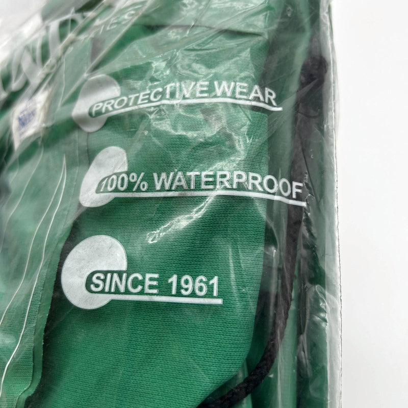 Neese 96AJ Jacket Size Large Chemical Shield Flame Resistant w/ Hood Green 4