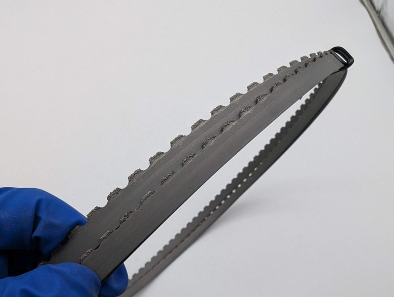 RemGrit Band Saw Blade 10ft 10in L x 1/2in W x .025in T Gulleted Carbide Grit 3