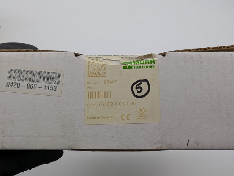 Murr Elektronik 85460 MB CAP Ultra 24VDC 3A Buffer Module DIN Rail Mount