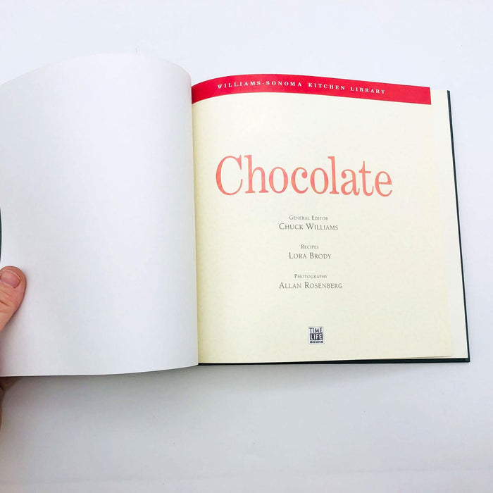 Chocolate Williams Sonoma Hardcover 1993 Desserts Recipes Cookbook Cookery 6