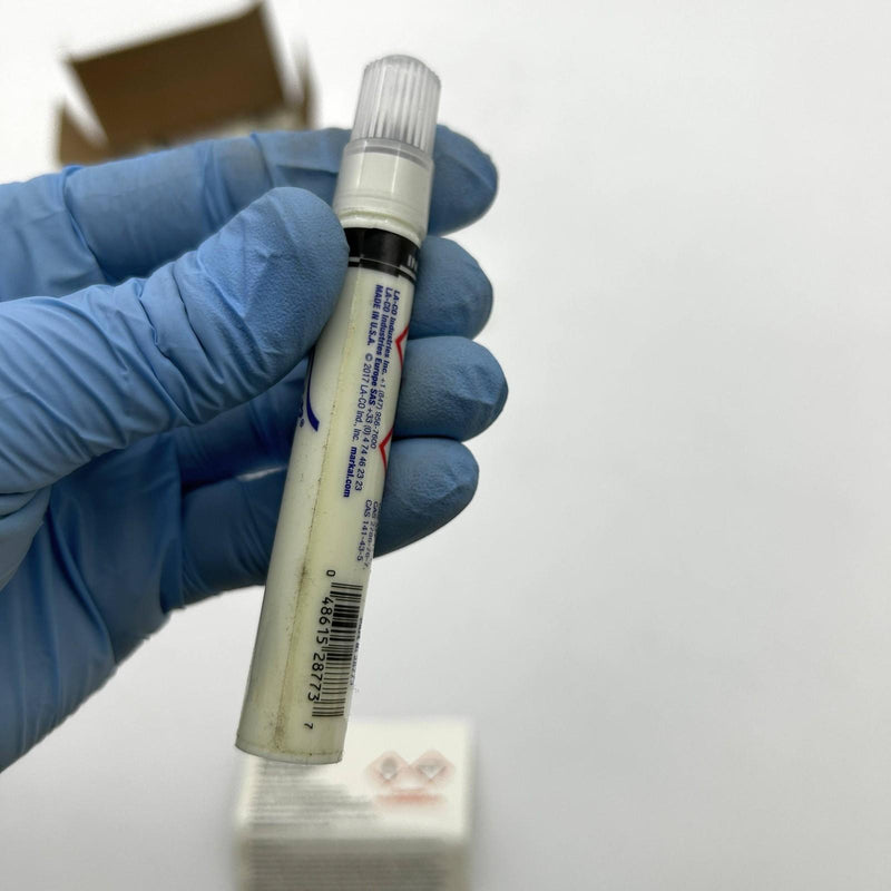 Nissen by Markal 28773 Solid Paint Marker Black Industrial Permanent 15pk 3