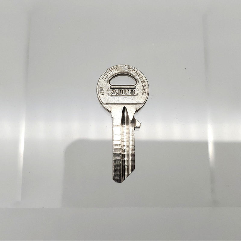 10x Abus 85/20-25 KBL Key Blanks Nickel Plated 3 Pin fits 85/20 & 85/25 Padlocks 1