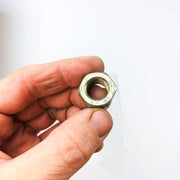 Snapper 91939 Hex Jam Nut 1/2-20 OEM NOS Replaced by 7091939YP Plated Brass 5