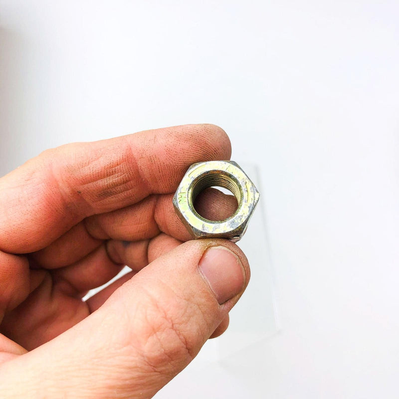 Snapper 91939 Hex Jam Nut 1/2-20 OEM NOS Replaced by 7091939YP Plated Brass 5