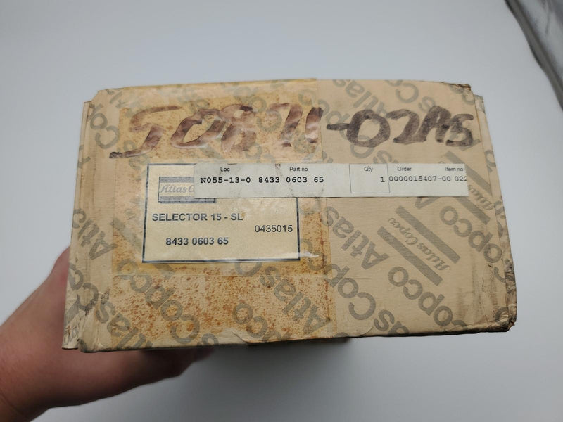 Atlas Copco 8433 0603 65 Selector 15-SL Socket Tray Slave for Tensor Nutrunner 8