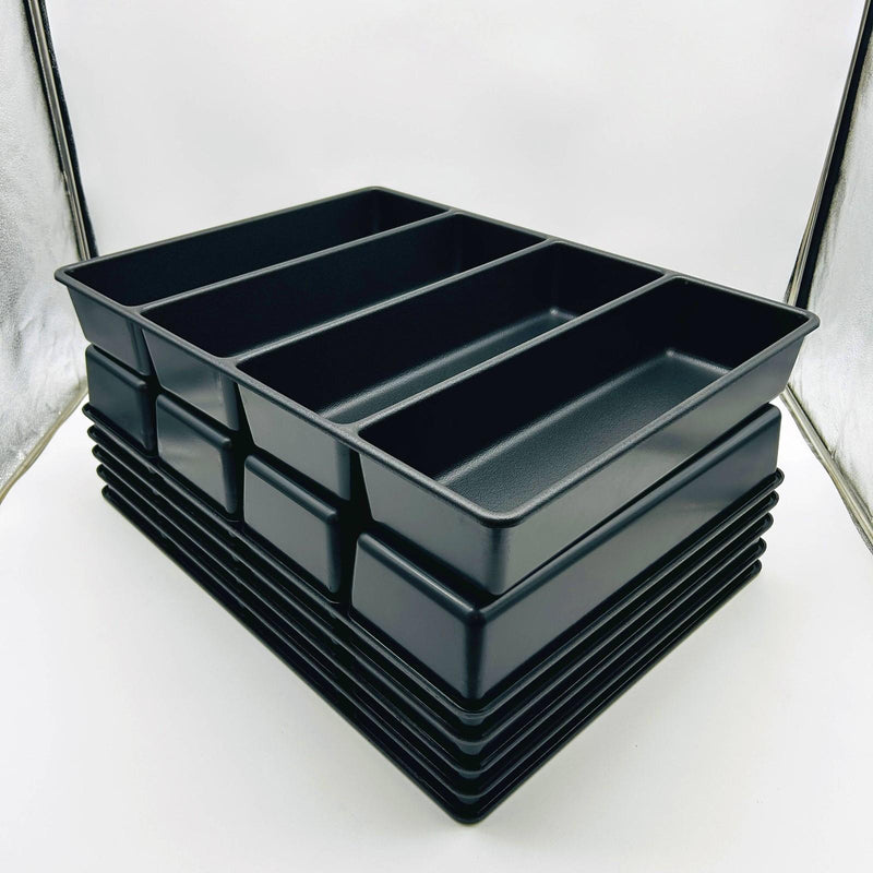 Kennedy 81930 4-Compartment Drawer Divider 4in Depth for 29in Cabinet Lot of 6