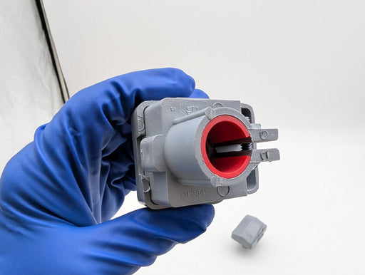 Bridgeport 1251-PVC 1/2" Service Entrance Head Caps Squeeze Type Pack of 2 2