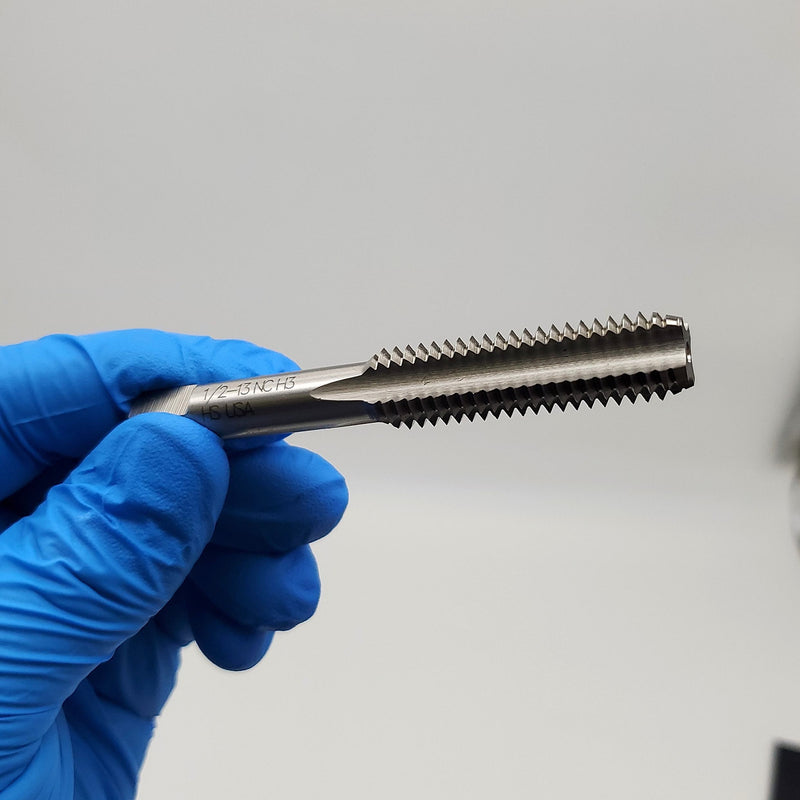 1/2"-13 Bottoming Hand Tap 4 Flute H3 High Speed Steel Exactek 3176403 1