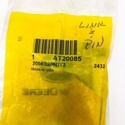 John Deere AT20085 Link with Pin OEM New Old Stock NOS Sealed 6