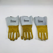 Watson 2758 Tig Welding Gloves XL Ram Tough Full Grain Goat Leather Palm 3 Prs 6