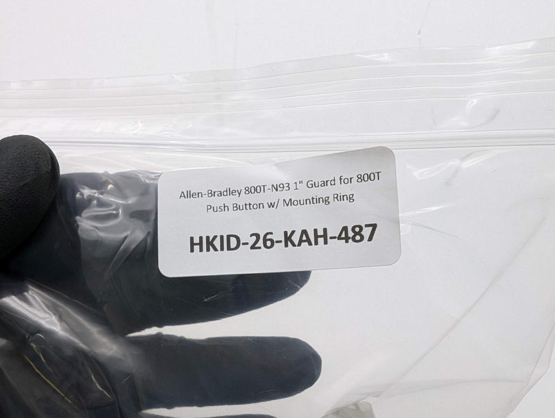Allen-Bradley 800T-N93 1" Guard for 800T Push Button w/ Mounting Ring