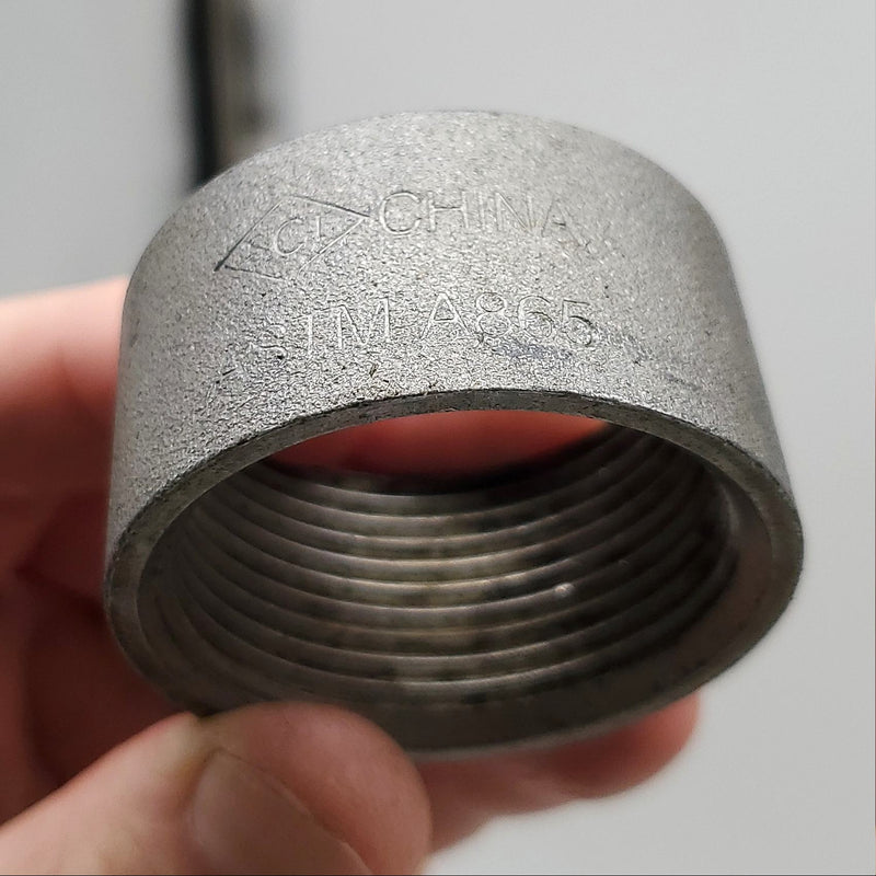 1-1/4" Half Couplings Merchant Steel Black 1.03" L SCI 23HC4012 Pack of 20 3