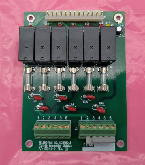 Telemotive E10165-0 Output Relay Module 6 Relays 10K Series Crane Control 1