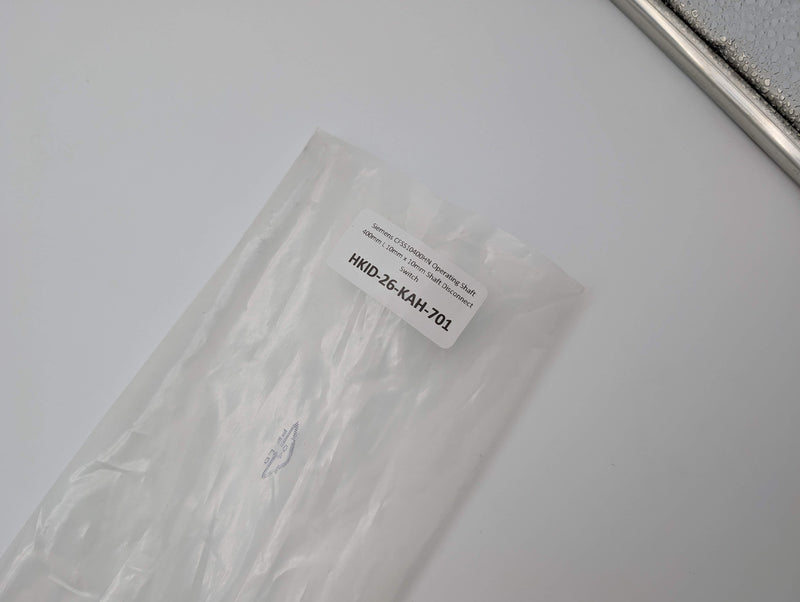 Siemens CFSS10400HN Operating Shaft 400mm L 10mm x 10mm Shaft Disconnect Switch