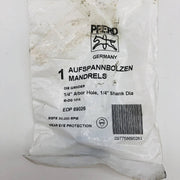 Pferd 69026 Die Grinder Mandrel 1/4 Arbor 1/4 Shank 3/4" Flange 2-1/8" OAL 3