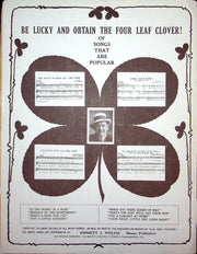 1912 In The Heart Of A Rose Sheet Music Large Lady Sen Mei JW Walsh Geo Carme 3