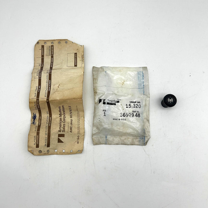 AMC Jeep 8697948 Insert Radio Fader Knob OEM New Old Stock NOS Open