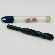 Cle-Force C68686 Reduced Shank Drill 11/16 1681 S&D 1/2" Sh 3 Flts HSS Blck Oxid 1
