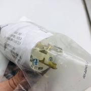 Bryant 70520NP Locking Blade Plug 20A 125 VAC 1-phase 2-pole 3-wire NEMA L5-20 4