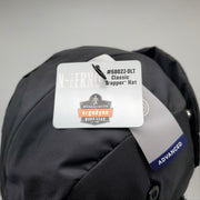 Ergodyne Classic Trapper Hat Black L / XL 6802Z w/ Bump Cap Insert Airline Logo 6