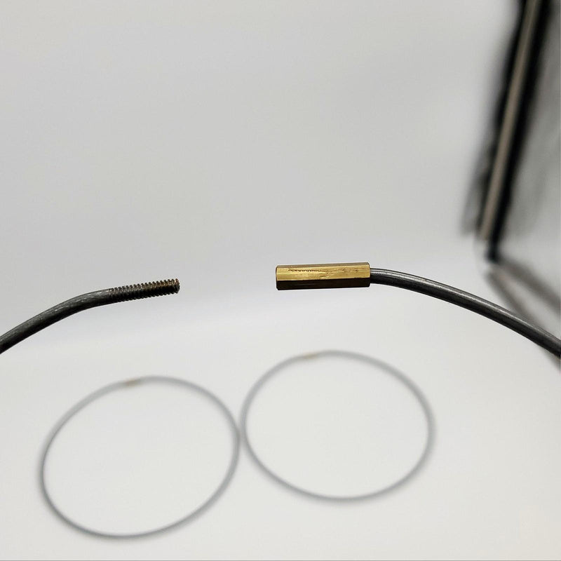 HPC LKR-8 Large Key Rings 8" Diameter Threaded Fastener Holds 100 Keys 3 Pack 2