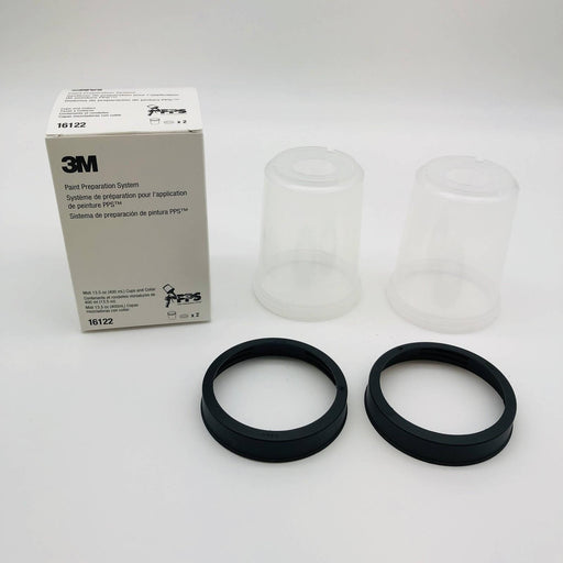 3M PPS 16122 Cup and Collar Midi 13.5oz for Paint Preparation System 1 Box of 2 1