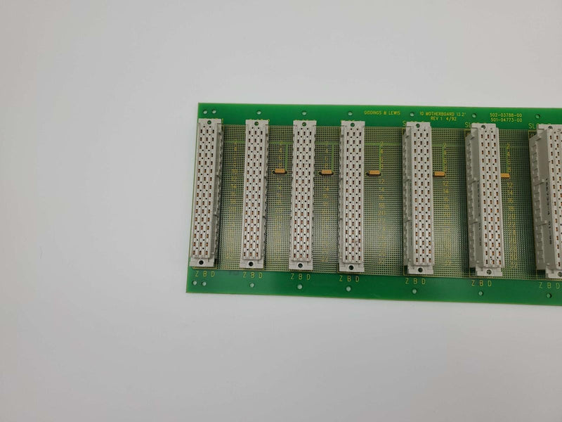Giddings & Lewis 502-03788-00 IO Motherbard 13.2" 501-04773-00 8000 Series CNC 4